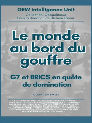 cover image of Le monde au bord du gouffre